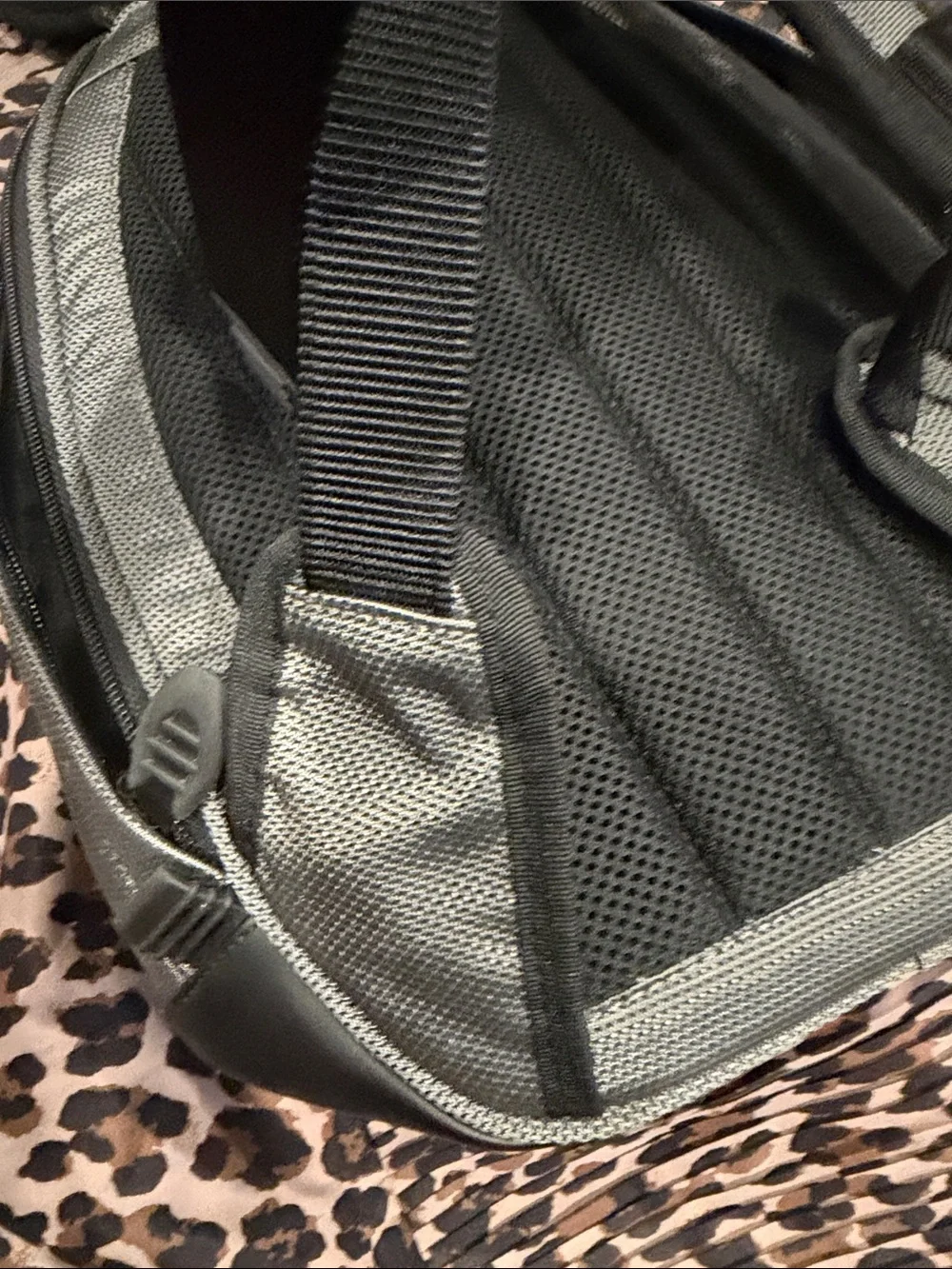 Tumi Gray and Black Men’s Backpack